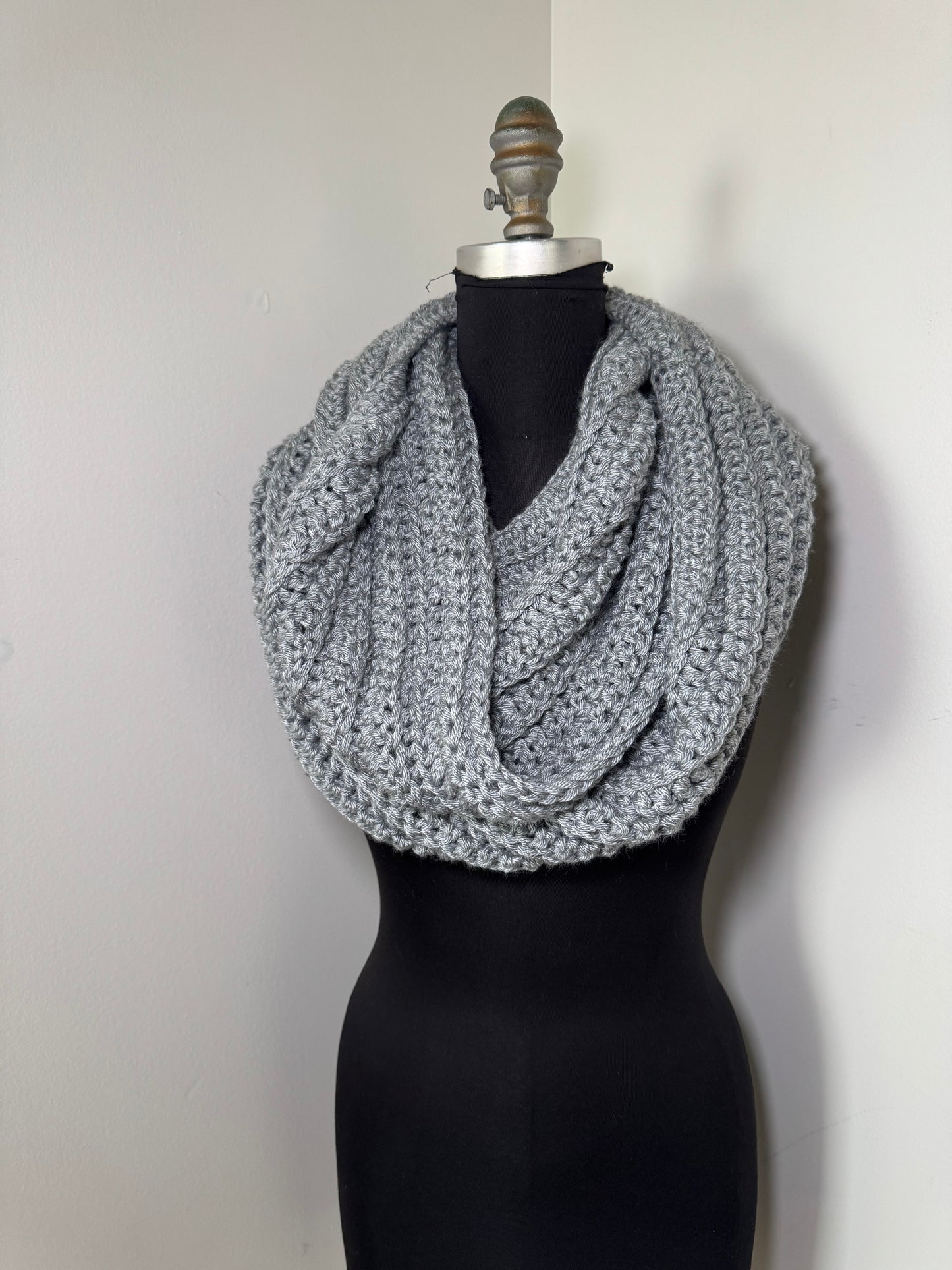 Crochet Infinity Scarf
