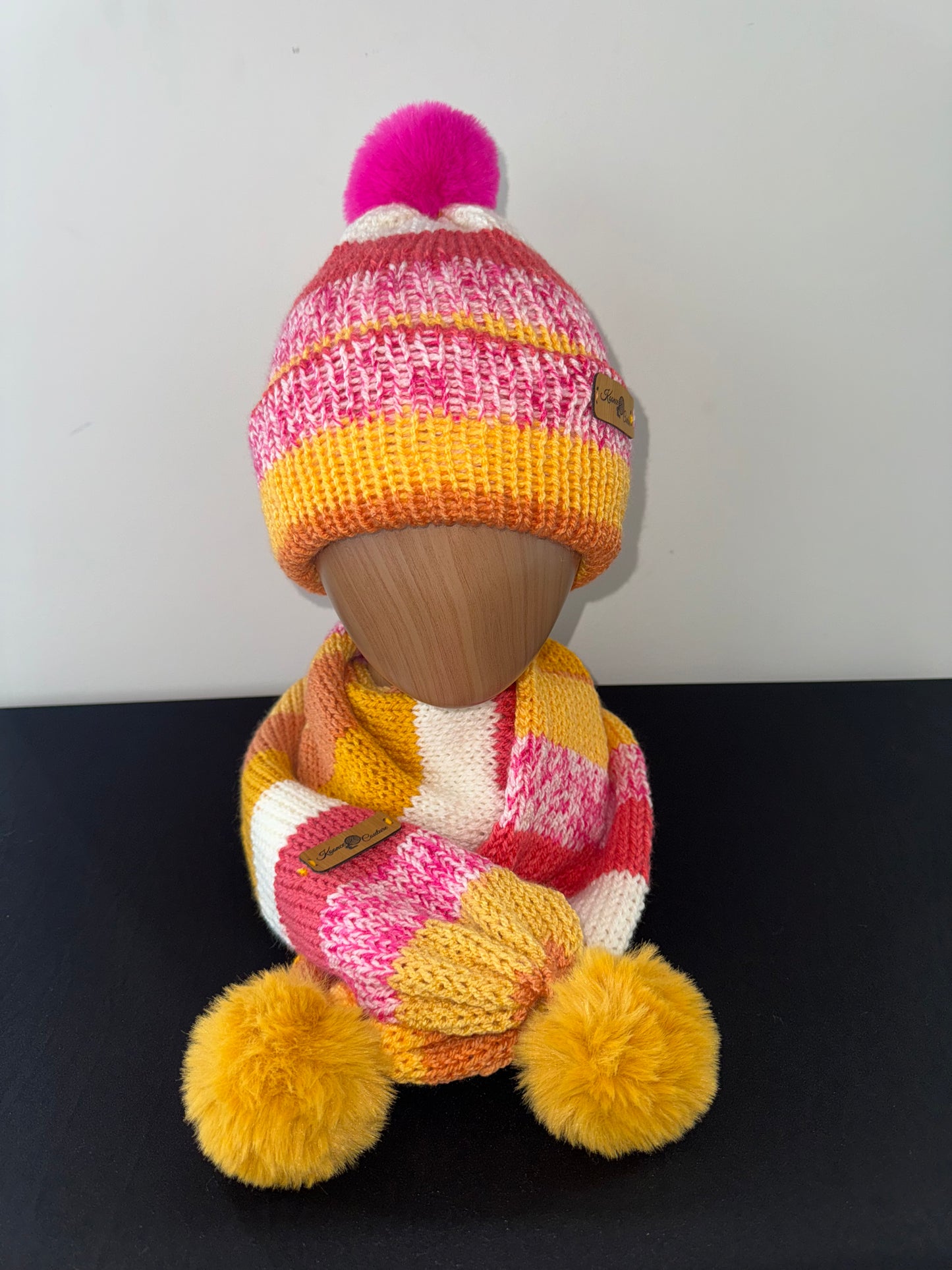 Fiesta Hat and Scarf Set