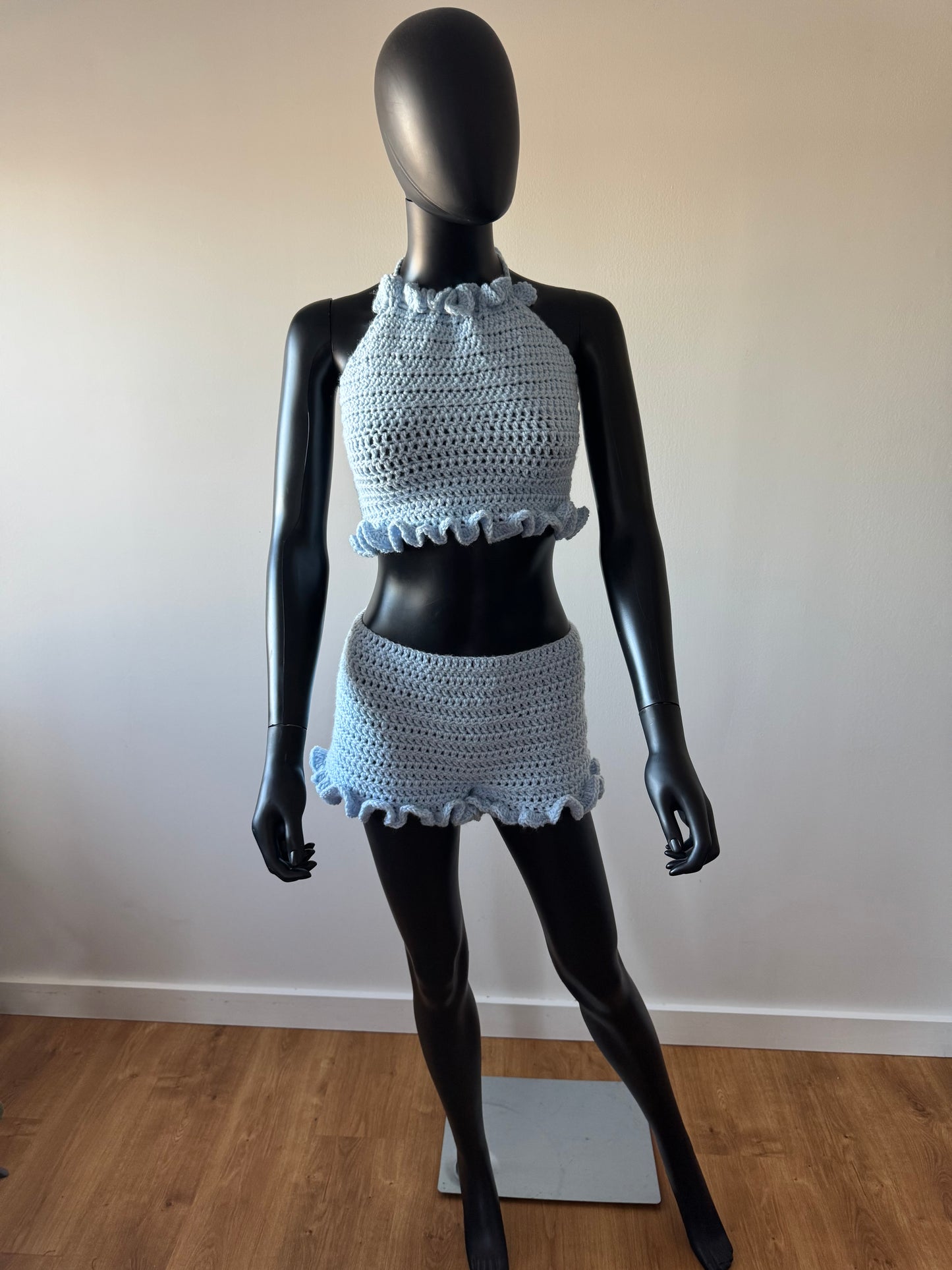Ruffle Crochet Set