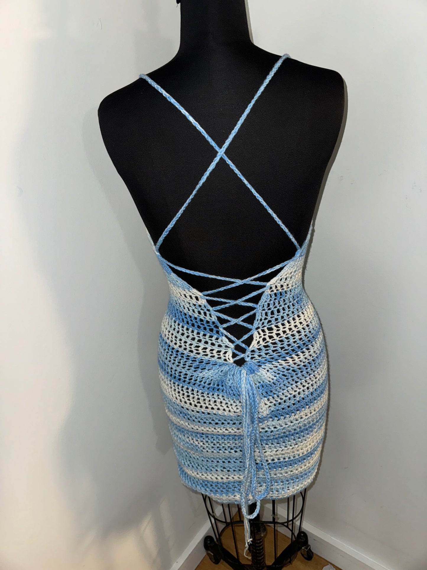 Suzette Halter Fringe Dress